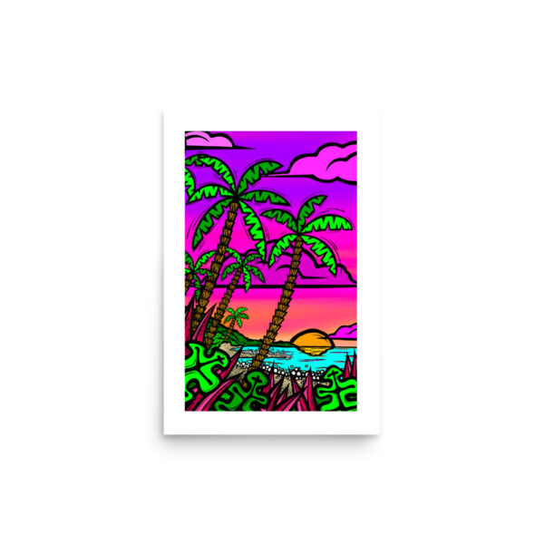 Lava Lava View - Matte Giclee Print - Image 2