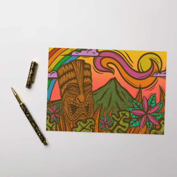 Rainbow Tiki - Greeting cards - Image 4