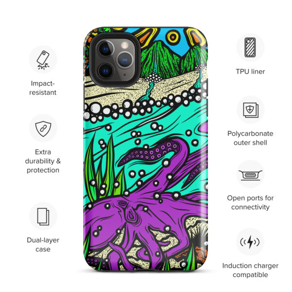 Island Octopus - Tough Case for iPhone® - Image 4